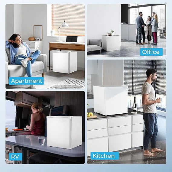 Mini Réfrigérateur 46L – Porte Réversible, Silencieux & Économique, Chambre / Bureau