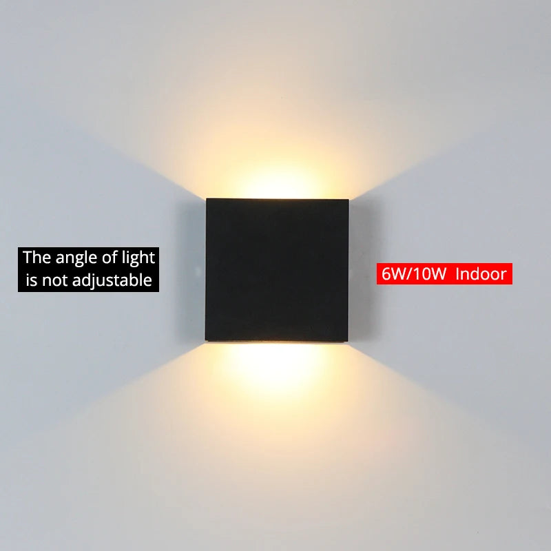 Lampe murale LED IP65 – Design minimaliste pour intérieur & extérieur