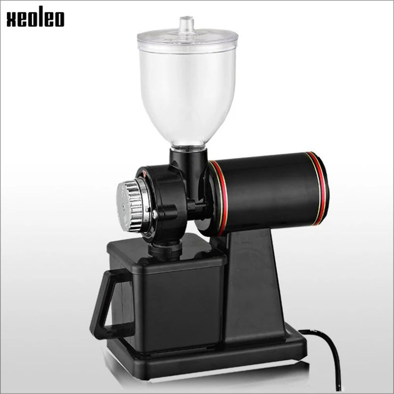 Xeoleo 600N Electric Coffee Grinder - Flat Burr, 100W, Professional Grinder
