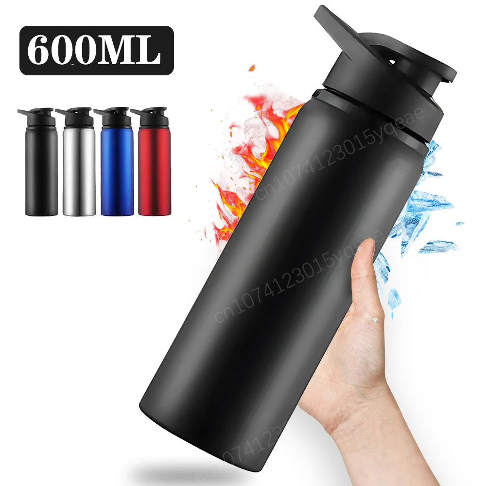 Gourde Aluminium Sport 600ml – Légère, Étanche & Réutilisable