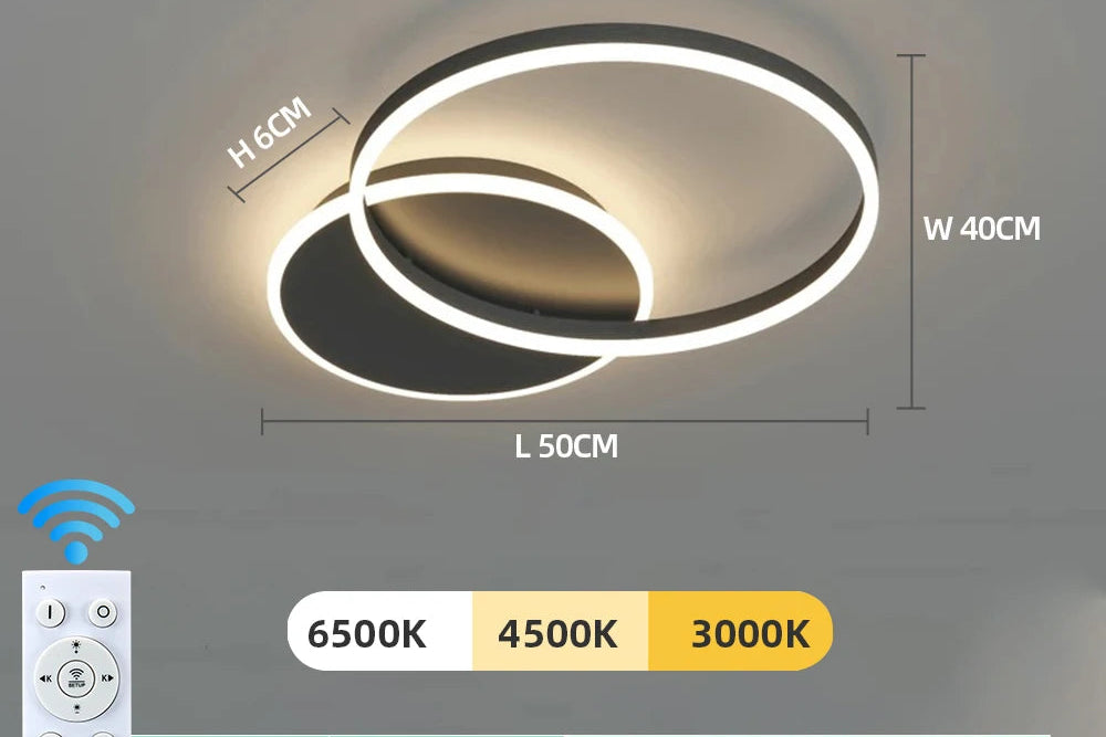 Lustre Ceiling Chandelier Dimmable Ceiling Lamp LED Pendant Light Decoration Lamps for Living Study Room Bedroom Indoor Lighting