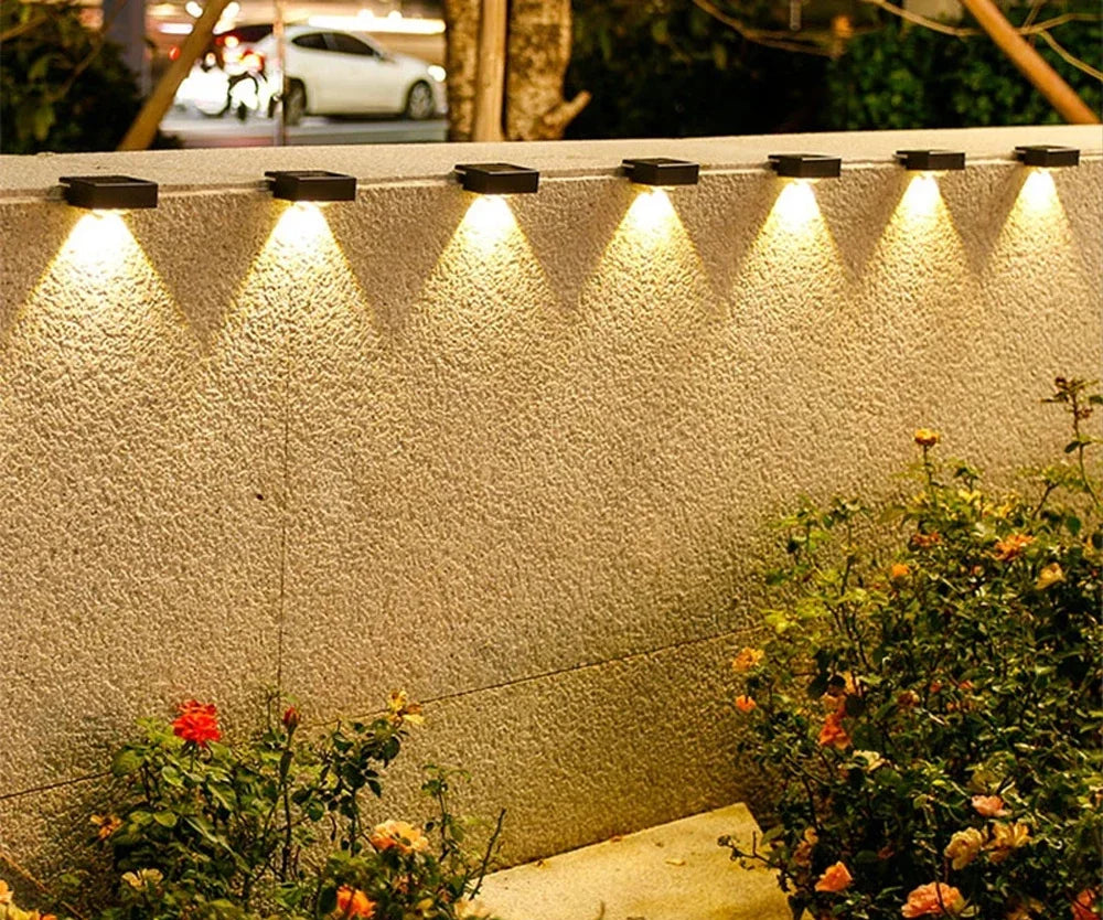 Lampes Solaires LED pour Escalier & Jardin – Lot de 1 à 8 pcs