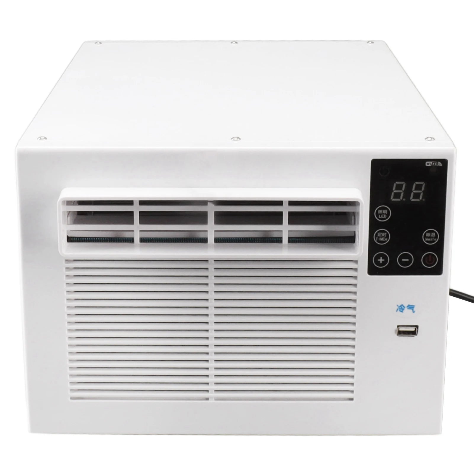 Climatiseur Portable 280W – Télécommande & Écran Tactile – Air Cooler Extérieur/Intérieur