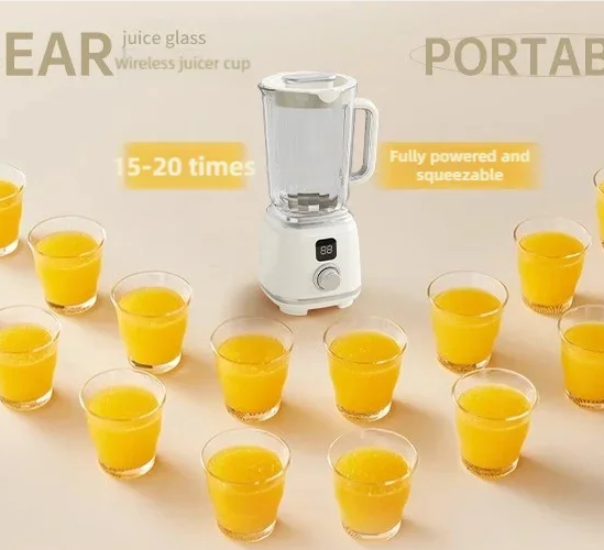 Extracteur de Jus Multifonction 10 Lames – Blender & Broyeur Glace, Haut Rendement