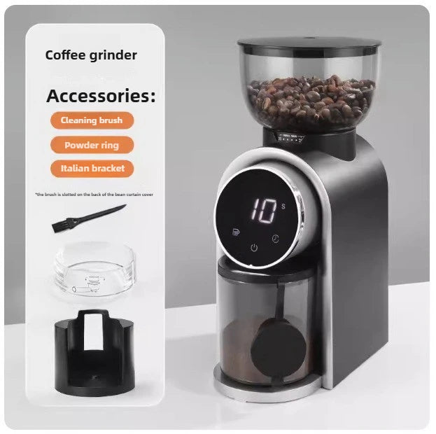 Moulin à Café Électrique Automatique – Meules Burr | Espresso & Filtre ☕