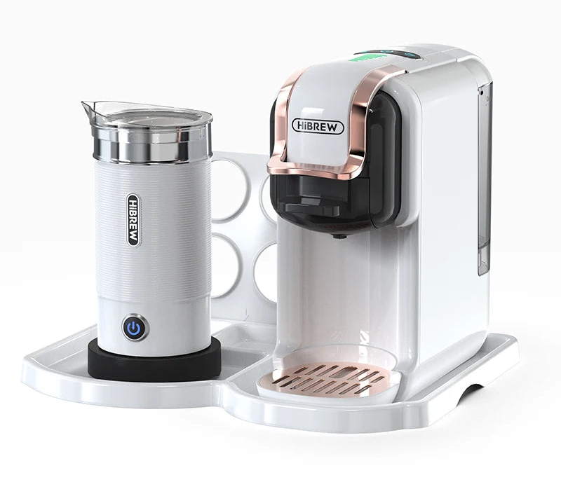 HiBREW 5-in-1 Multi-Capsule Coffee Machine – Hot & Cold, 20 Bar, Espresso & Cappuccino