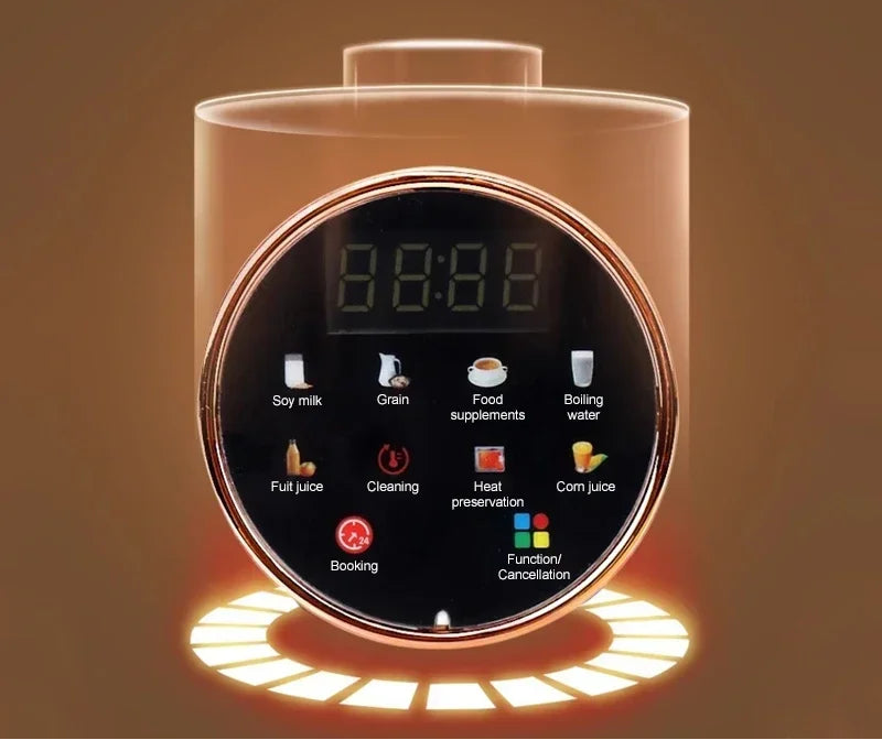 Blender Lait de Soja Électrique – Mixeur Multifonction, Jus & Petit-Déjeuner