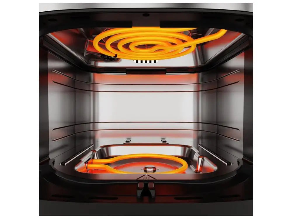 Friteuse à Air Philco 9L – Digital, Inox & Noir, 220V