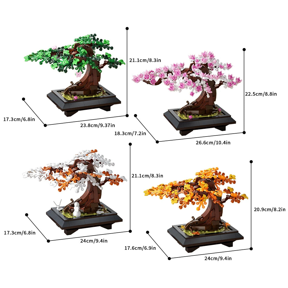 4-Season Bonsai Kit – Creative Building & Home Decor
