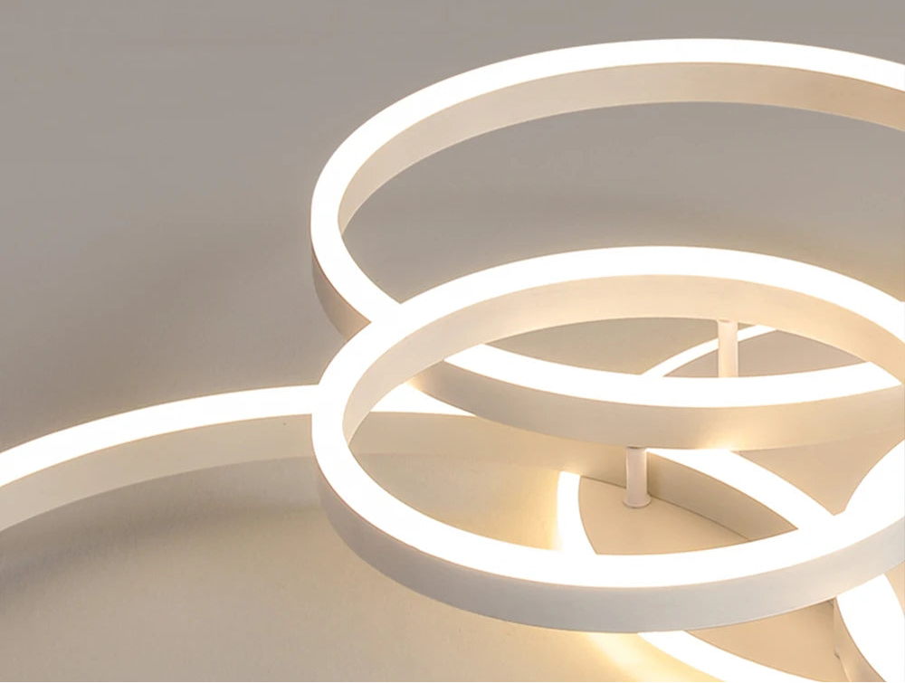 Lustre Ceiling Chandelier Dimmable Ceiling Lamp LED Pendant Light Decoration Lamps for Living Study Room Bedroom Indoor Lighting