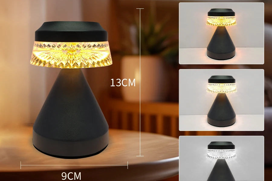 Lampe de Bureau Champignon LED – Tactile, Rechargeable & Dimmable – Style Nordique