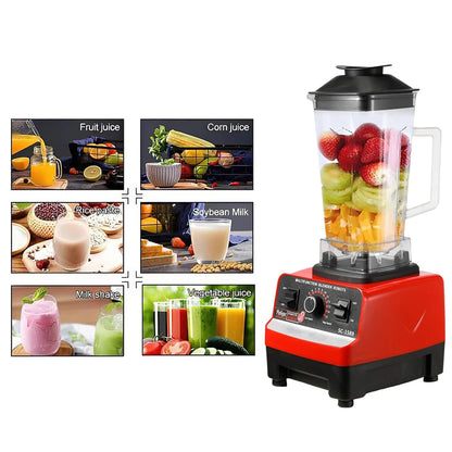 Blender Professionnel 2000W – Mixeur 2‑en‑1 Smoothies, Jus &amp; Préparations Bébé