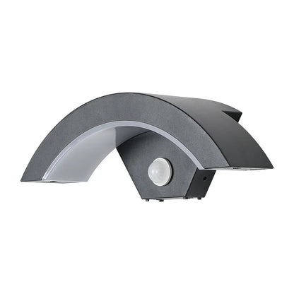Applique Murale Extérieure LED 24W – Détecteur de Mouvement, IP65, Noir 3000K | Wall Sconce