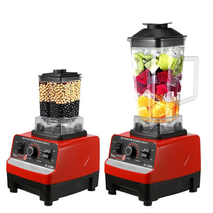 Blender Professionnel 2000W – Mixeur 2‑en‑1 Smoothies, Jus &amp; Préparations Bébé