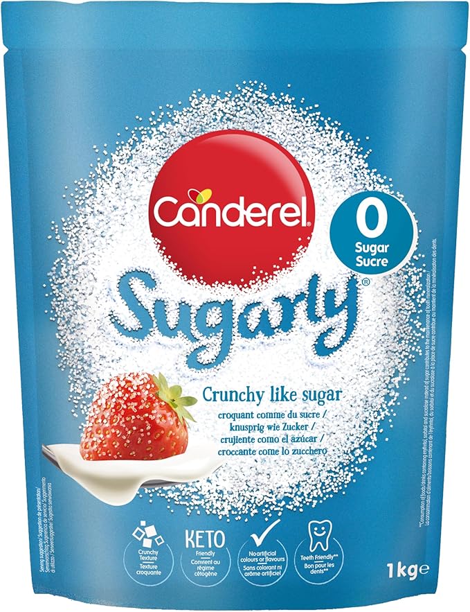 Canderel Sugarly – Poudre Cristallisée Zéro Sucre 1 kg