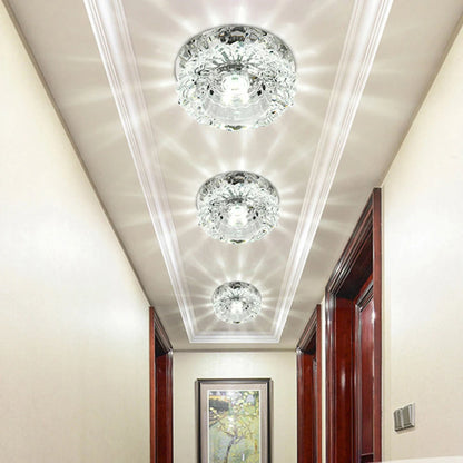 Lampe LED de Plafond en Cristal – 3W, 5W ou 10W – Éclairage Moderne