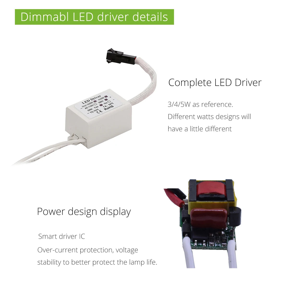 Spot LED Encastré Dimmable – 9W / 12W / 15W – Lumière Chaude / Naturelle / Blanche