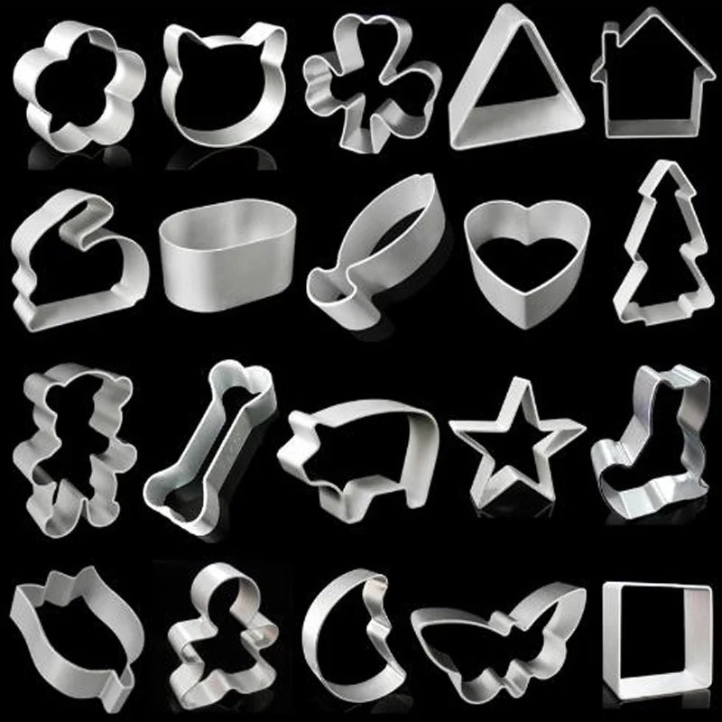 Pastry Cutter &amp; Baking Mold – Premium Aluminum, DIY Cakes, Cookies &amp; Mousse