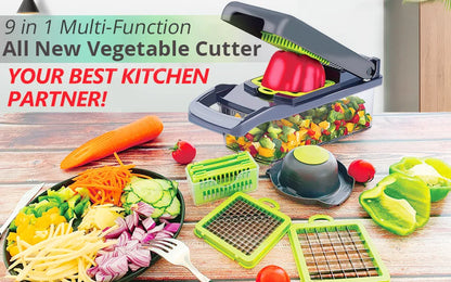 Coupe‑Légumes Multifonction 6‑en‑1 – Mandoline &amp; Râpe Manuelle – Accessoire de Cuisine