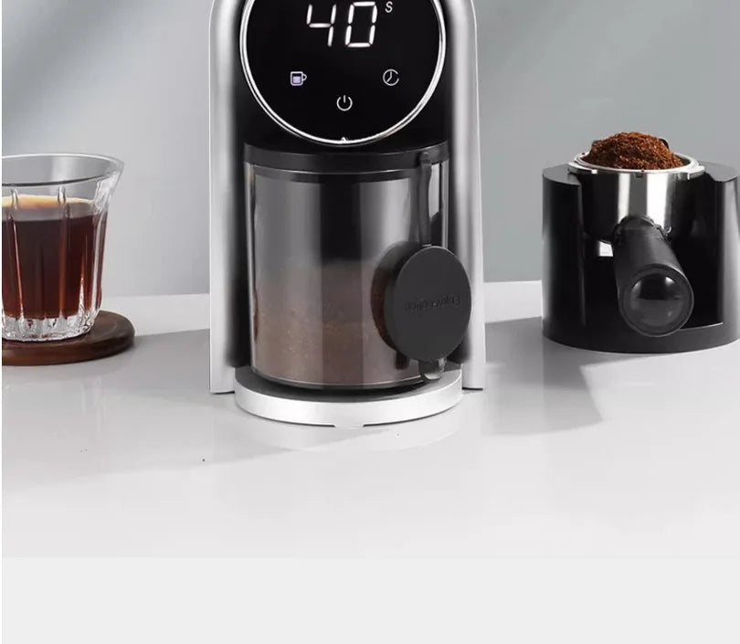Moulin à Café Électrique Automatique – Meules Burr | Espresso &amp; Filtre ☕