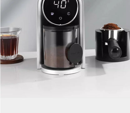 Moulin à Café Électrique Automatique – Meules Burr | Espresso &amp; Filtre ☕