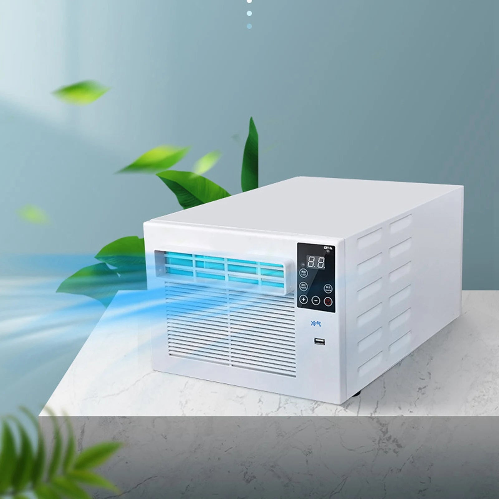 Climatiseur Portable 280W – Télécommande &amp; Écran Tactile – Air Cooler Extérieur/Intérieur