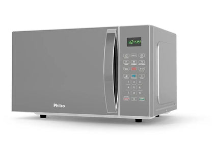 Micro-ondes Philco 33L Finition Miroir Argenté – Tactile, 1400W | PMO38S