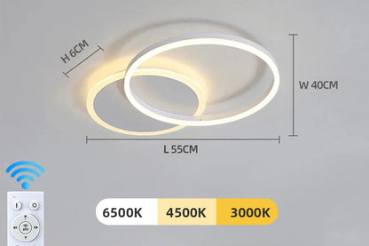 Lustre Ceiling Chandelier Dimmable Ceiling Lamp LED Pendant Light Decoration Lamps for Living Study Room Bedroom Indoor Lighting
