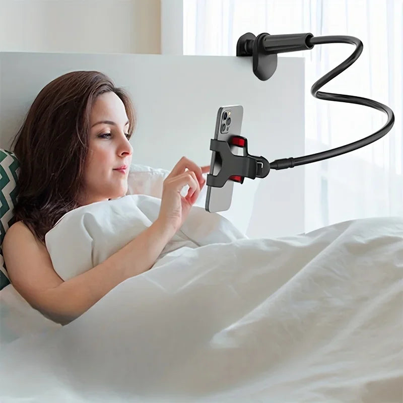 Support Téléphone Bras Flexible Gooseneck – Lit, Bureau &amp; Live Streaming