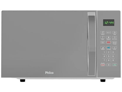 Micro-ondes Philco 33L Finition Miroir Argenté – Tactile, 1400W | PMO38S