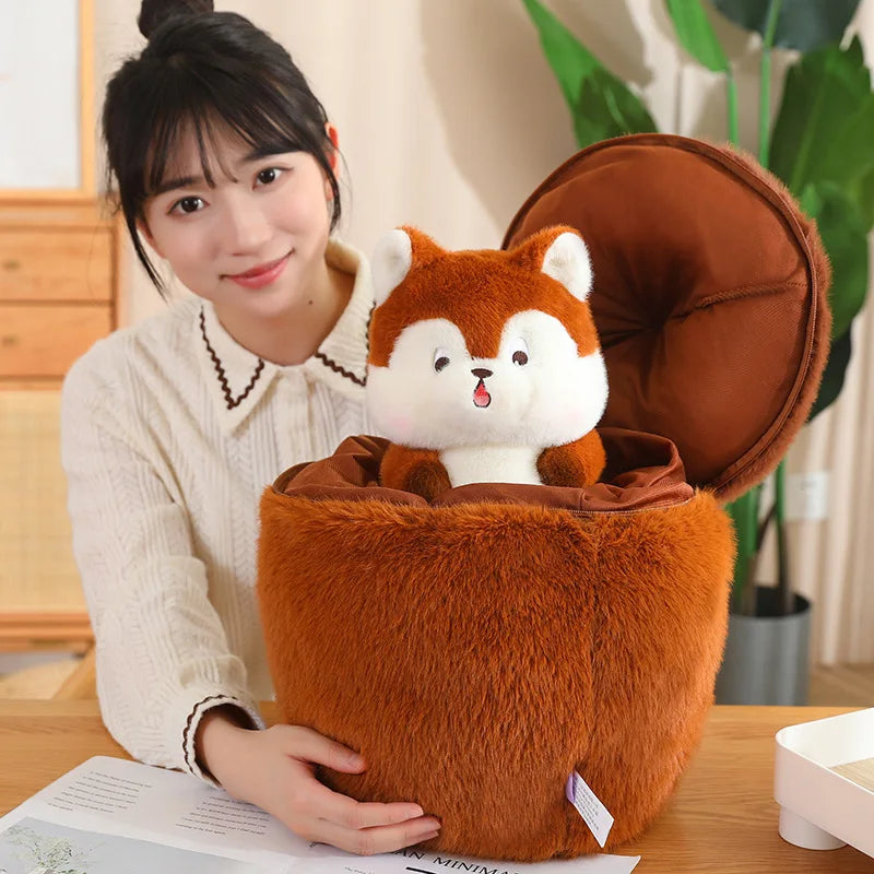 Peluche Kawaii Géante – Chat Taiyaki, Lapin Fraise &amp; Animaux Mignons | Coussin Doudou