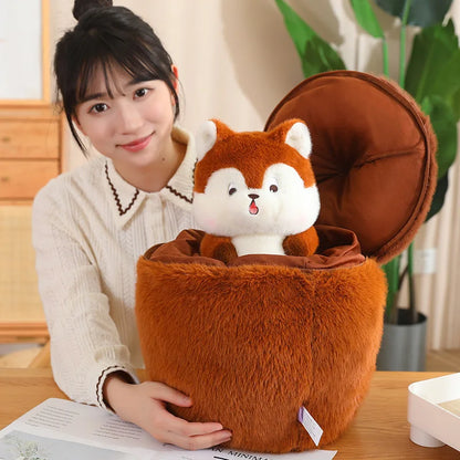 Peluche Kawaii Géante – Chat Taiyaki, Lapin Fraise &amp; Animaux Mignons | Coussin Doudou