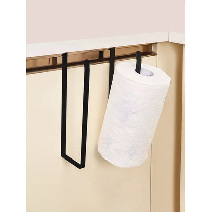 Porte-Rouleau Papier Mural 🧹 | Fer – Cuisine &amp; Salle de Bain – 3 Coloris