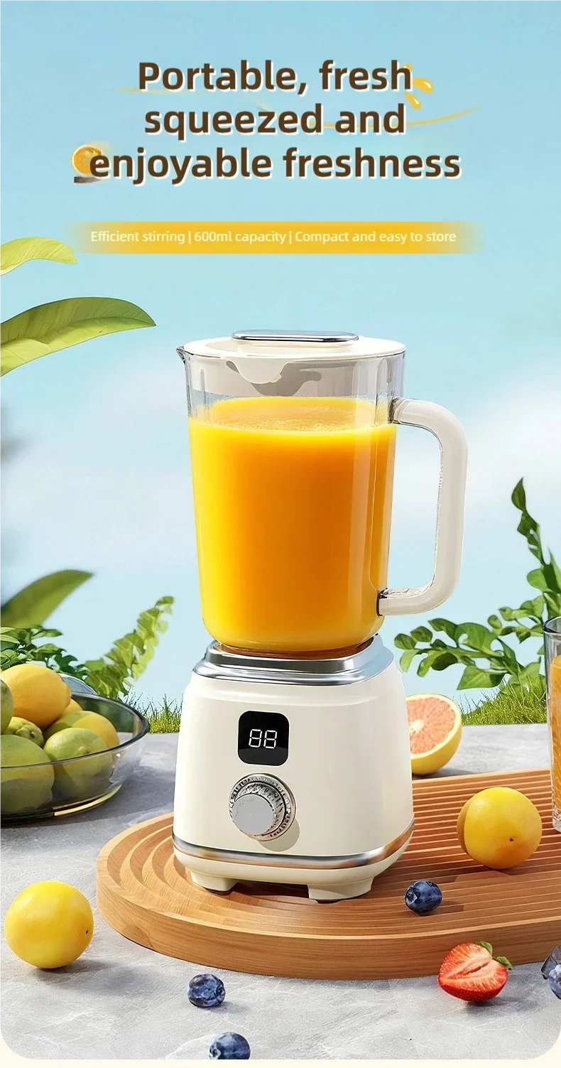 Extracteur de Jus Multifonction 10 Lames – Blender &amp; Broyeur Glace, Haut Rendement