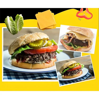 Machine à Sandwich &amp; Burger 220V – Petit‑Déjeuner Rapide – Anti‑adhésive &amp; Compacte