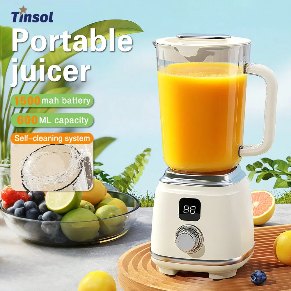 Extracteur de Jus Multifonction 10 Lames – Blender &amp; Broyeur Glace, Haut Rendement