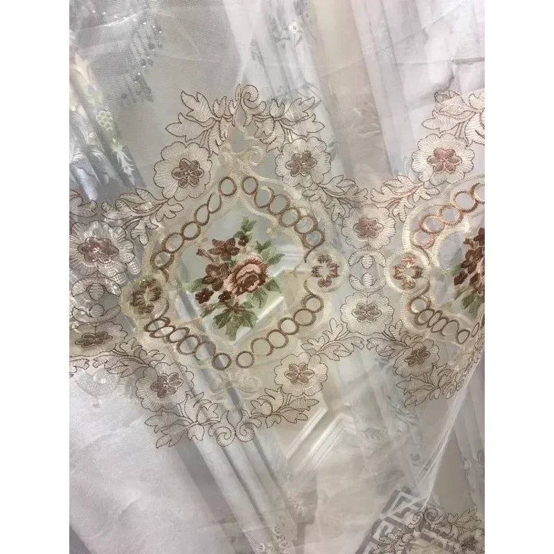 Rideau Occultant Jacquard Luxe 🪩 | Style Européen Brodé – Salon, Chambre – Sur Mesure