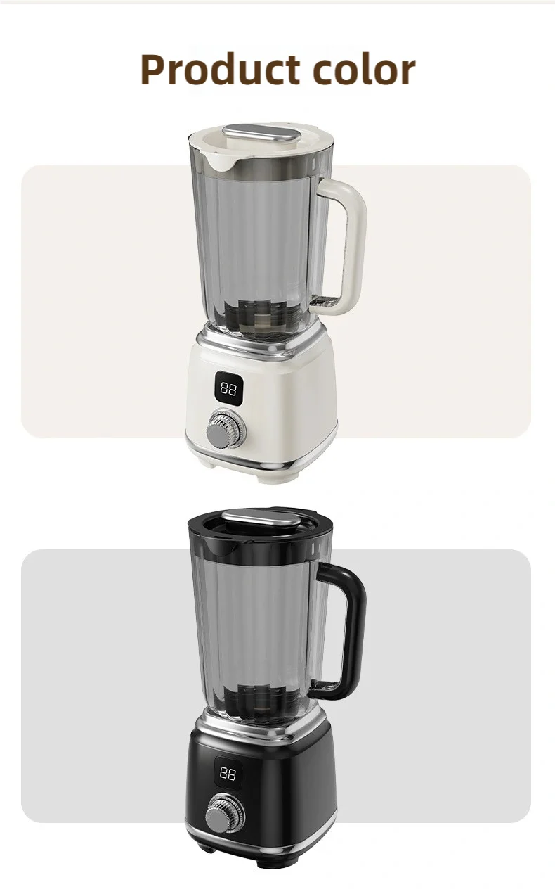 Extracteur de Jus Multifonction 10 Lames – Blender &amp; Broyeur Glace, Haut Rendement