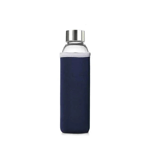 Bouteille en Verre Sport Upors – 360ml / 550ml, Portable, Anti‑Fuite, Style Transparent