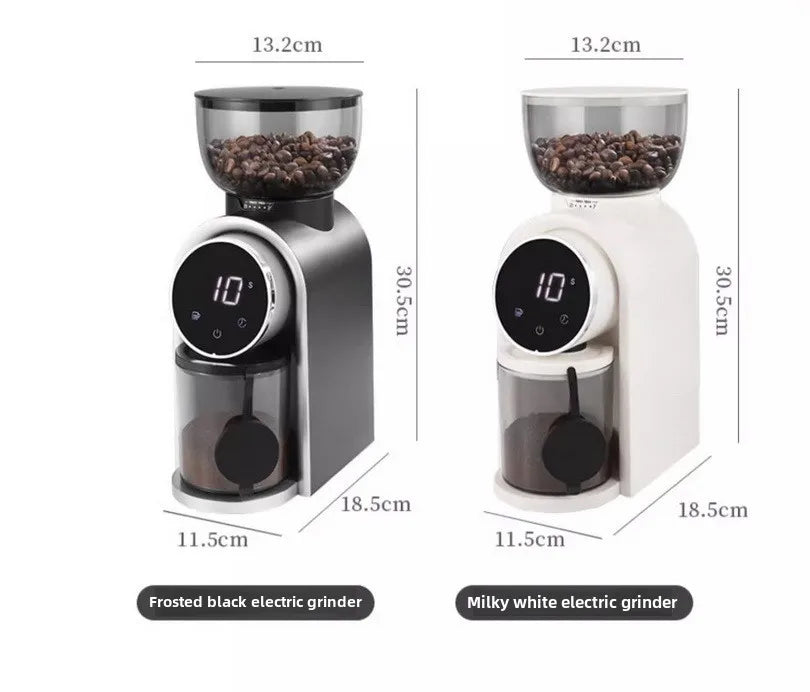 Moulin à Café Électrique Automatique – Meules Burr | Espresso &amp; Filtre ☕