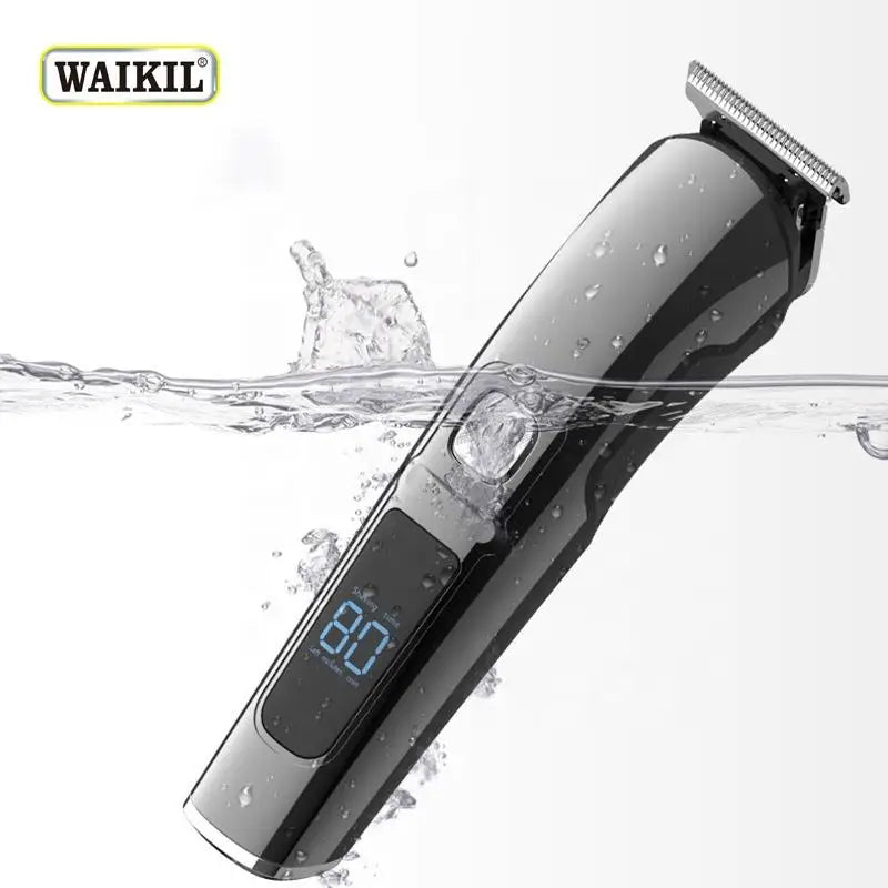 Tondeuse Multifonction 6-en-1 – Barbe, Corps, Waterproof | Rechargeable USB