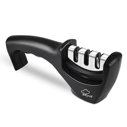 Aiguiseur de Couteaux Professionnel – 3 ou 4 Étapes, Diamond/Céramique/Tungstène