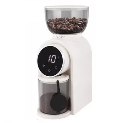 Moulin à Café Électrique Automatique – Meules Burr | Espresso &amp; Filtre ☕