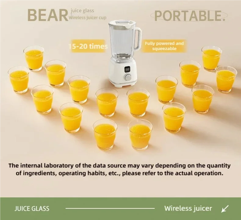 Extracteur de Jus Multifonction 10 Lames – Blender &amp; Broyeur Glace, Haut Rendement