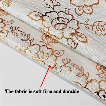 Nappe Rectangulaire PVC Dentelle 🍽️ | Imperméable &amp; Anti-Taches – Style Européen – 90,5x140 cm