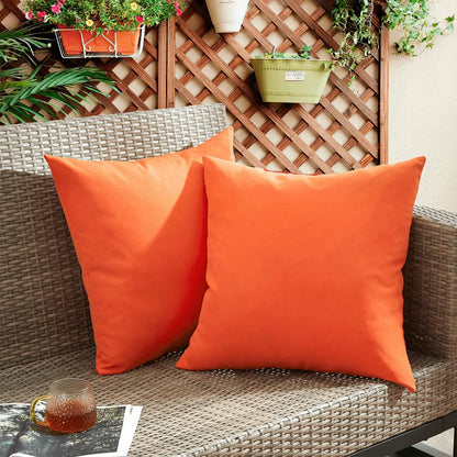Housse de Coussin Imperméable Intérieur &amp; Extérieur – 5 Coloris | 5 Tailles
