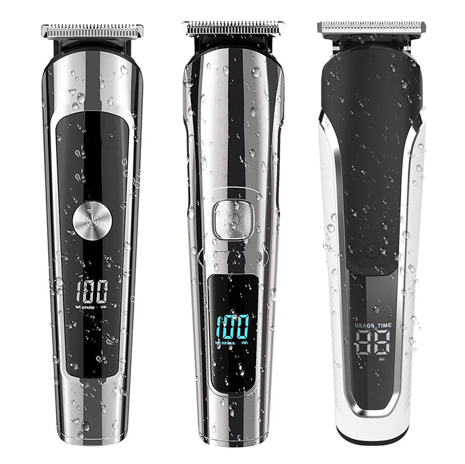 Tondeuse Multifonction 6-en-1 – Barbe, Corps, Waterproof | Rechargeable USB