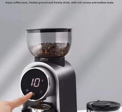 Moulin à Café Électrique Automatique – Meules Burr | Espresso &amp; Filtre ☕