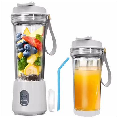 Blender Portable Mixeur Électrique – Smoothies &amp; Jus | Bouteille 500ml 4000mAh 180W