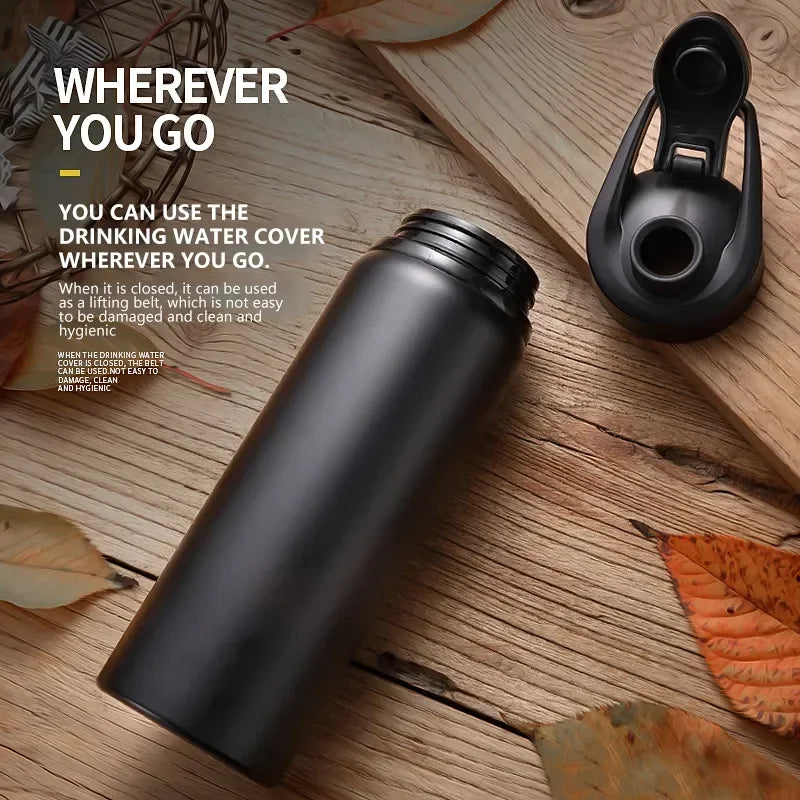 Gourde Aluminium Sport 600ml – Légère, Étanche &amp; Réutilisable